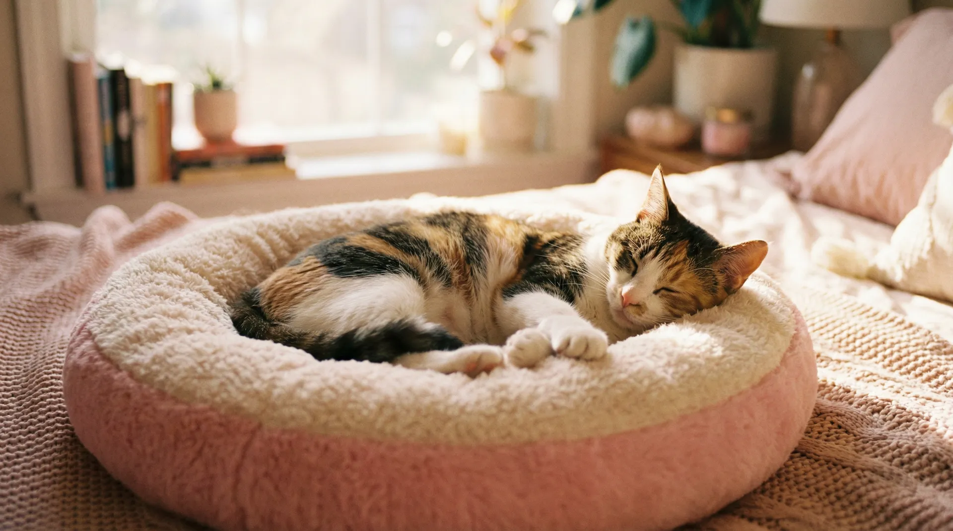 三花猫安静入睡 - 剥夺业界已